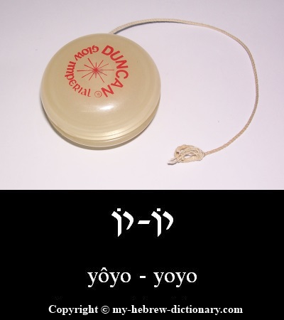 Yo-yo in Hebrew